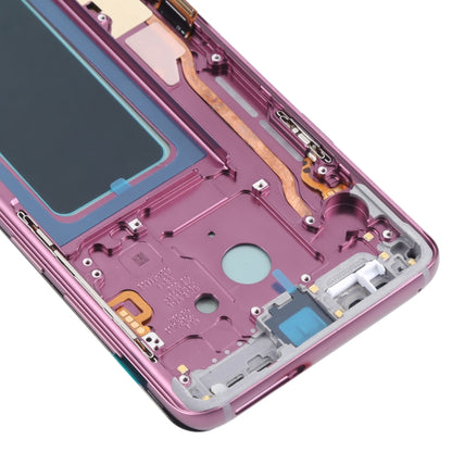 OLED Material LCD Screen and Digitizer Full Assembly with Frame for Samsung Galaxy S9+ SM-G965