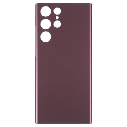 For Samsung Galaxy S22 Ultra Battery Back Cover , For Samsung Galaxy S22 Ultra(Dark Red), For Samsung Galaxy S22 Ultra