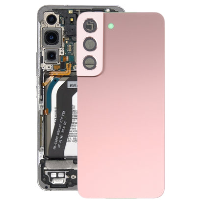 For Samsung Galaxy S22 5G SM-S901B Battery Back Cover with Camera Lens Frame, For Samsung Galaxy S22 5G