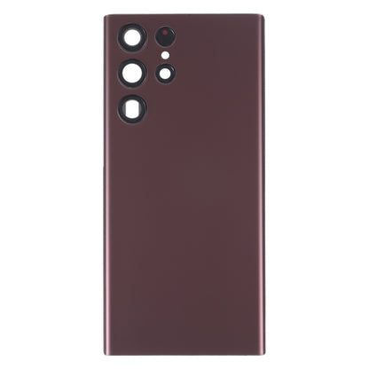 For Samsung Galaxy S22 Ultra 5G SM-S908B Battery Back Cover with Camera Lens Cover