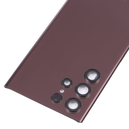 For Samsung Galaxy S22 Ultra 5G SM-S908B Battery Back Cover with Camera Lens Cover