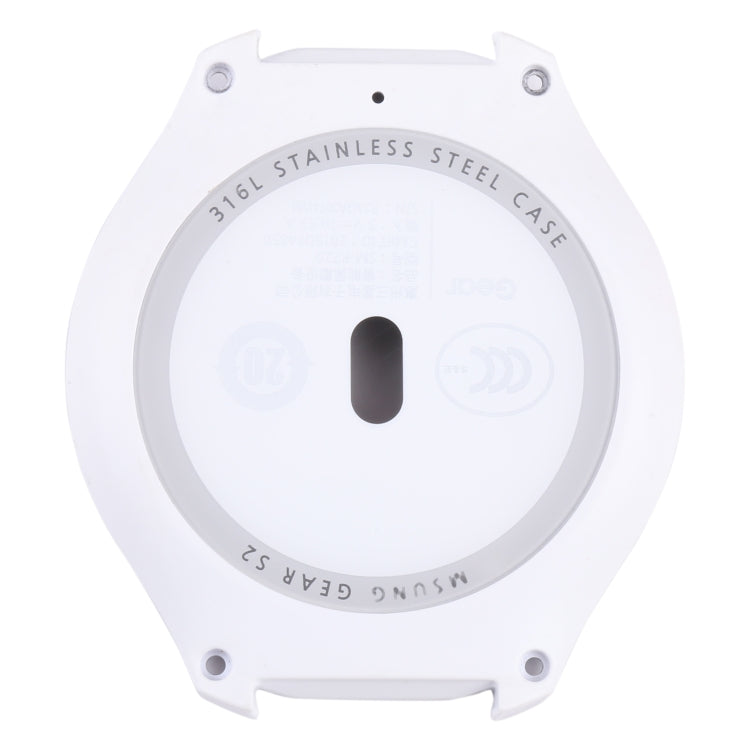 Rear Housing Cover with Glass Lens For Samsung Gear S2 SM-R720, SM-R720 (White), SM-R720 (Black)