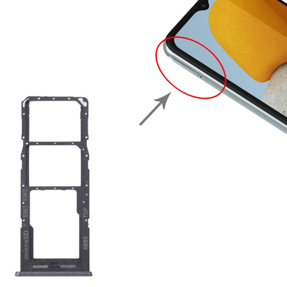 For Samsung Galaxy M23 SM-M236B Original SIM Card Tray + SIM Card Tray + Micro SD Card Tray, For Samsung Galaxy M23(Original)
