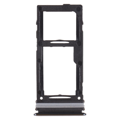 For Samsung Galaxy A72 SM-A725 SIM Card Tray + SIM Card Tray / Micro SD Card Tray