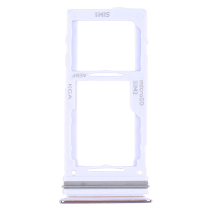 For Samsung Galaxy A72 SM-A725 SIM Card Tray + SIM Card Tray / Micro SD Card Tray
