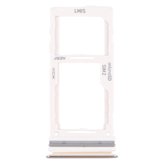 For Samsung Galaxy A72 SM-A725 SIM Card Tray + SIM Card Tray / Micro SD Card Tray