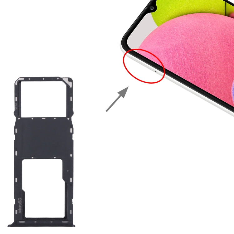 For Samsung Galaxy A03s SM-A037U Original SIM Card Tray + Micro SD card tray, For Samsung Galaxy A03s