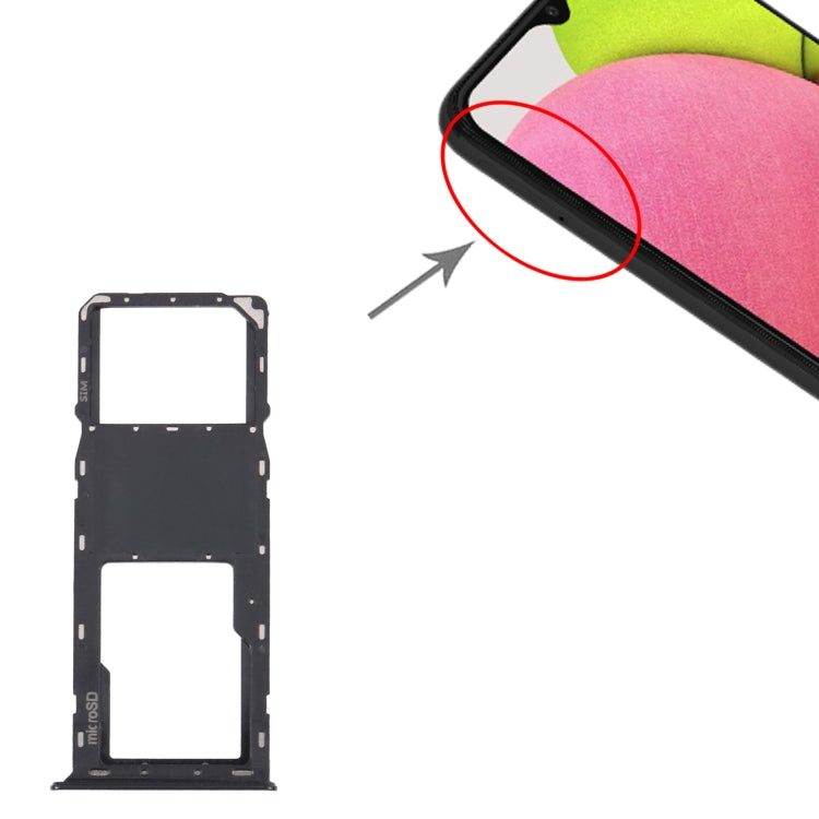 For Samsung Galaxy A03s SM-A037U Original SIM Card Tray + Micro SD card tray, For Samsung Galaxy A03s(Original)