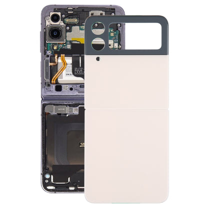 For Samsung Galaxy Z Flip4 SM-F721B Battery Back Cover with Camera Lens Cover, For Samsung Galaxy Z Flip4