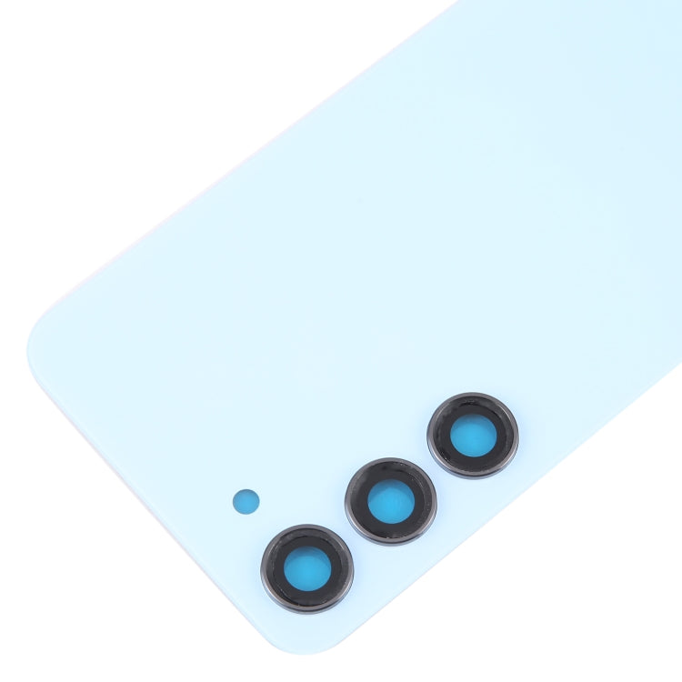For Samsung Galaxy S23 SM-S911B OEM Glass Battery Back Cover with Camera Lens Frame, For Samsung Galaxy S23 (with Camera Cover)