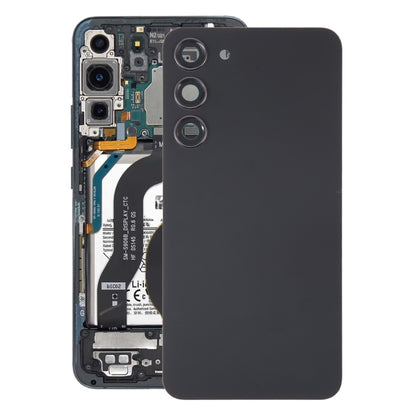 For Samsung Galaxy S23+ SM-S916B OEM Glass Battery Back Cover with Camera Lens Frame, For Samsung Galaxy S23+(with Camera Cover)