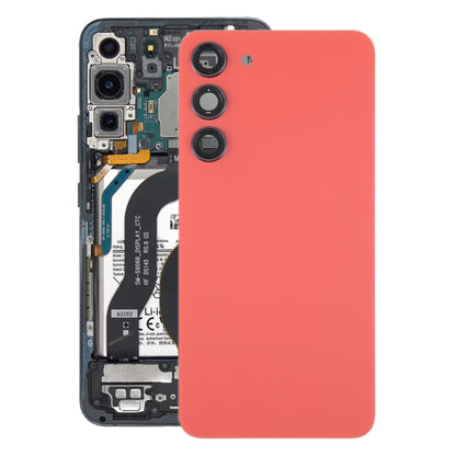 For Samsung Galaxy S23+ SM-S916B OEM Glass Battery Back Cover with Camera Lens Frame, For Samsung Galaxy S23+(with Camera Cover)