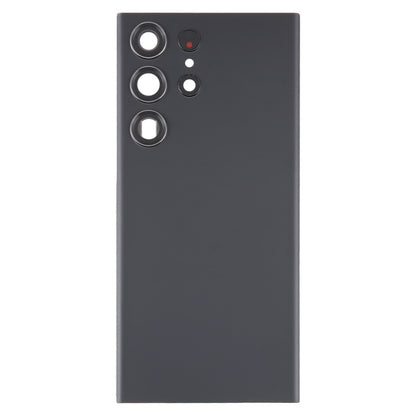 For Samsung Galaxy S23 Ultra SM-S918 Glass Battery Back Cover with Camera Lens Frame, For Samsung Galaxy S23 Ultra(with Camera Cover)