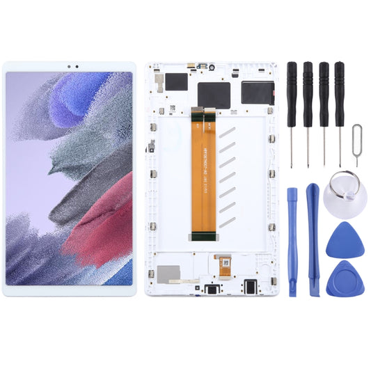For Samsung Galaxy Tab A7 Lite SM-T220 WiFi Edition Original LCD Screen Digitizer Full Assembly with Frame