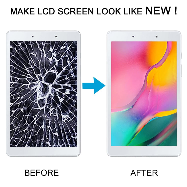 For Samsung Galaxy Tab A 8.0 2019 SM-T290 WiFi Edition Original LCD Screen Digitizer Full Assembly with Frame