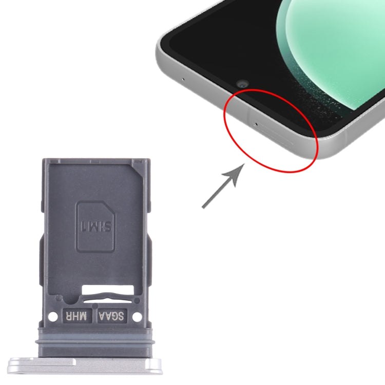 For Samsung Galaxy S23 FE SM-S711B SIM Card Tray, For Samsung Galaxy S23 FE (Single), For Samsung Galaxy S23 FE(Single)