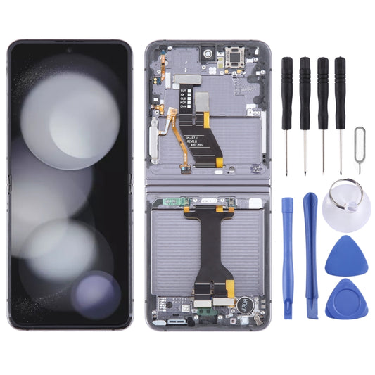 For Samsung Galaxy Z Flip5 SM-F731 Original LCD Screen Digitizer Full Assembly with Frame, For Samsung Galaxy Z Flip5, For Samsung Galaxy Z Flip5(Original)
