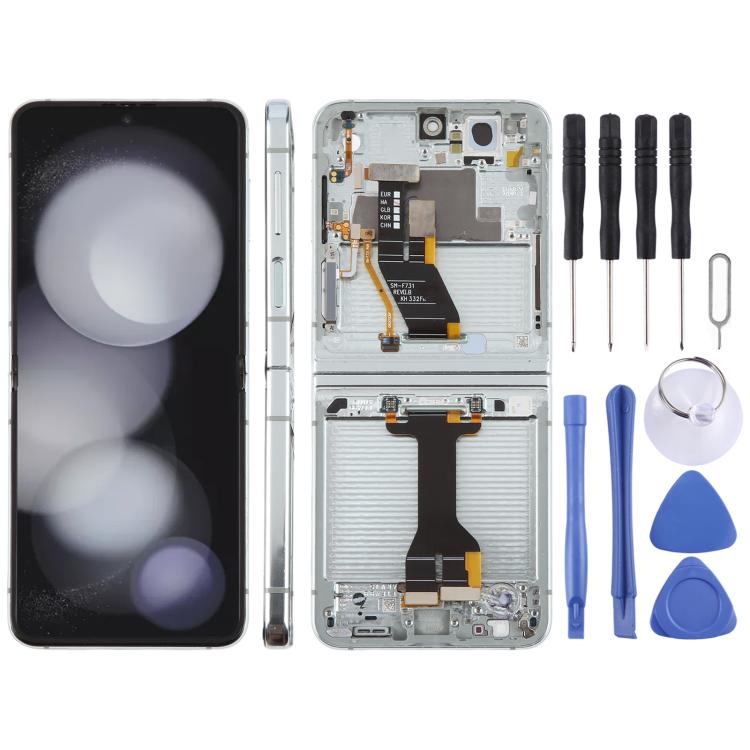 For Samsung Galaxy Z Flip5 SM-F731 Original LCD Screen Digitizer Full Assembly with Frame, For Samsung Galaxy Z Flip5(Original), For Samsung Galaxy Z Flip5