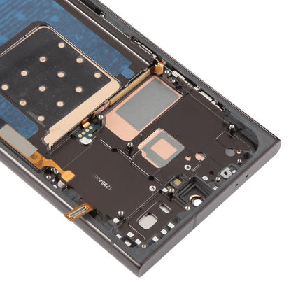 For Samsung Galaxy S24 Ultra SM-S928B 6.78 inch OLED LCD Screen Digitizer Full Assembly with Frame