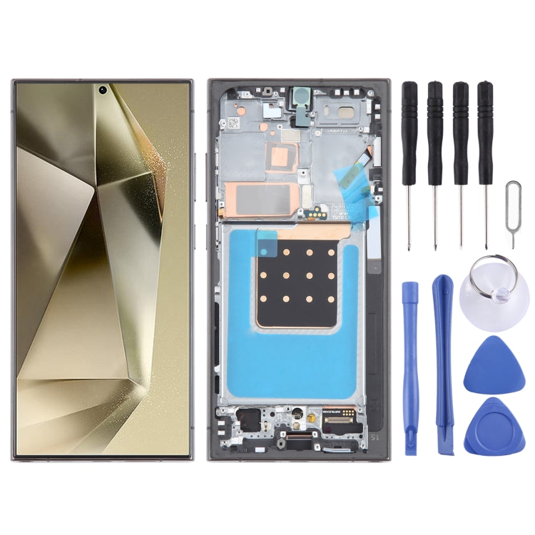 For Samsung Galaxy S24 Ultra SM-S928B 6.78 inch OLED LCD Screen Digitizer Full Assembly with Frame, For Samsung Galaxy S24 Ultra(6.78 inch), For Samsung Galaxy S24 Ultra 6.78 inch (OLED)