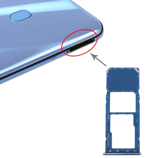 For Galaxy A20 A30 A50 SIM Card Tray + Micro SD Card Tray, For Samsung Galaxy A20(single), For Samsung Galaxy A20 (single), For Samsung Galaxy A20(Single), For Galaxy A20(single)