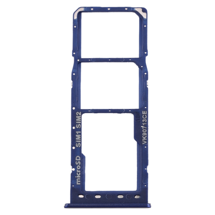 For Galaxy A10 SIM Card Tray + SIM Card Tray + Micro SD Card Tray