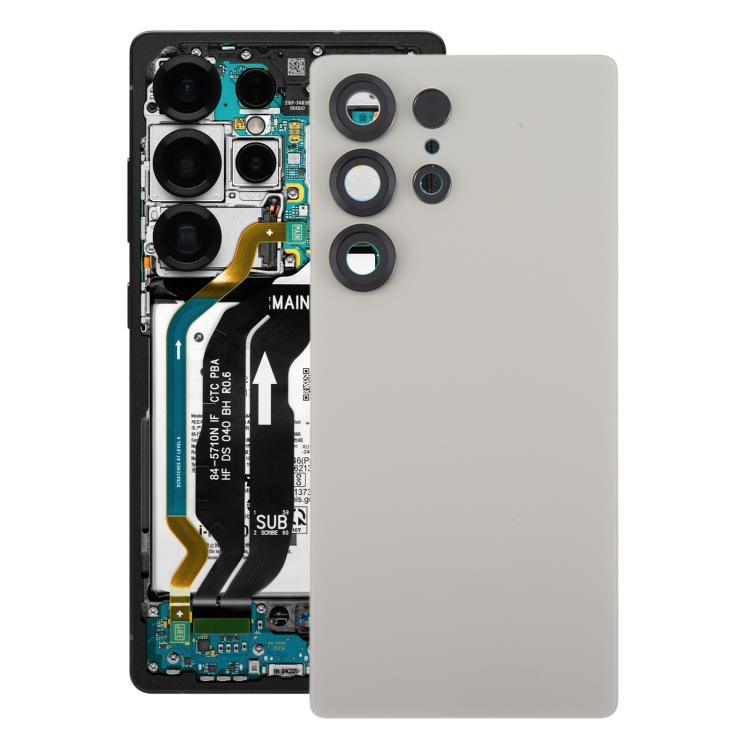 For Samsung Galaxy S25 Ultra SM-S938 OEM Battery Back Cover with Camera Lens Cover, For Samsung Galaxy S25 Ultra(with Camera Lens Cover)