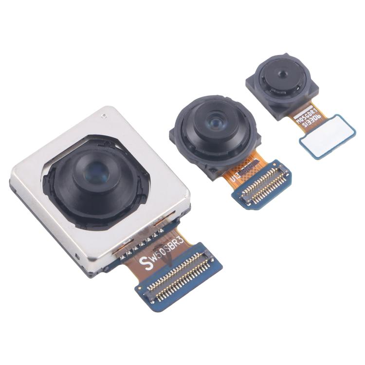 For Samsung Galaxy A54 SM-A546B Original Camera Set (Macro + Wide + Back Camera), For Samsung Galaxy A54(Original)