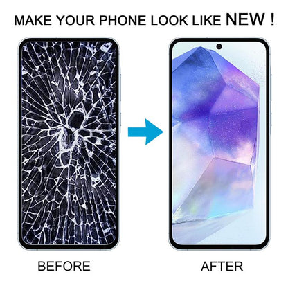 For Samsung Galaxy A55 SM-A556B OLED LCD Screen Digitizer Full Assembly with Frame