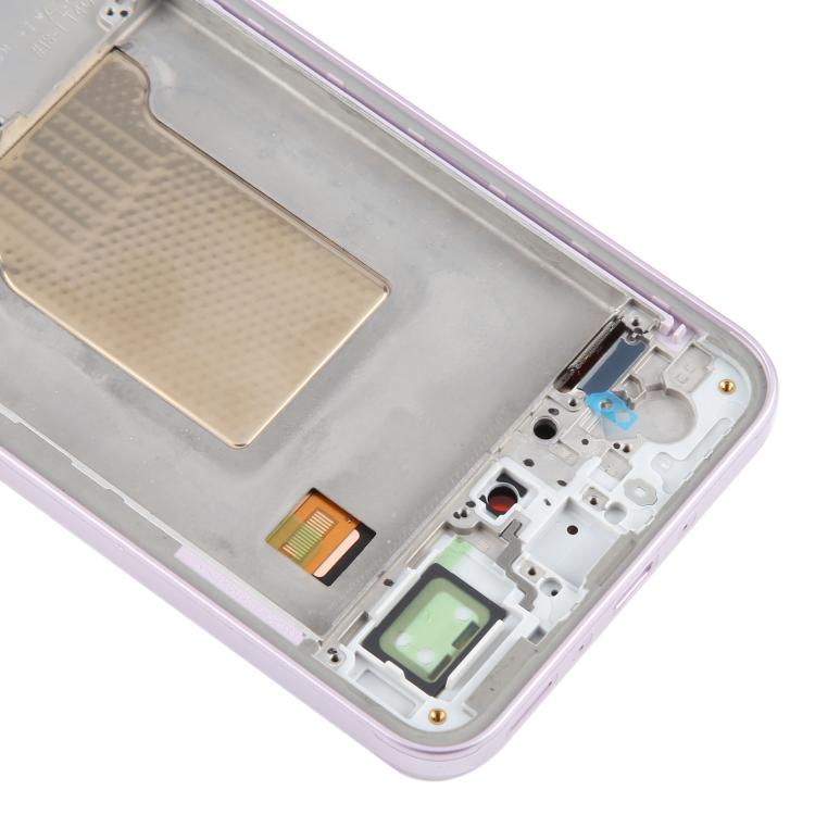 For Samsung Galaxy A35 SM-A356B OLED LCD Screen Digitizer Full Assembly with Frame