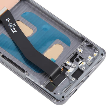 For Samsung Galaxy S20 5G SM-G981B TFT LCD Screen Digitizer Full Assembly with Frame