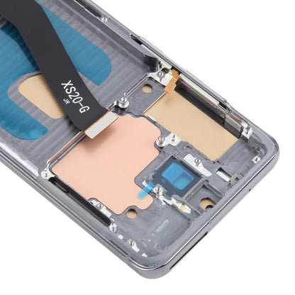 For Samsung Galaxy S20 5G SM-G981B TFT LCD Screen Digitizer Full Assembly with Frame