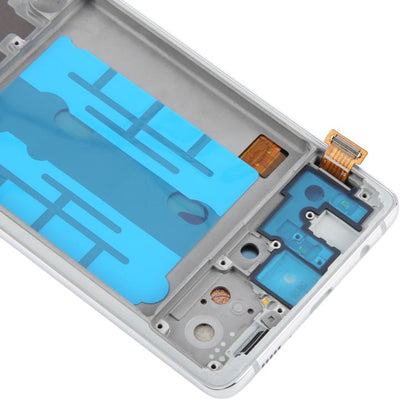 For Samsung Galaxy A51 5G SM-A516 6.43 inch OLED LCD Screen Digitizer Full Assembly with Frame, For Samsung Galaxy A51 5G 6.43 inch