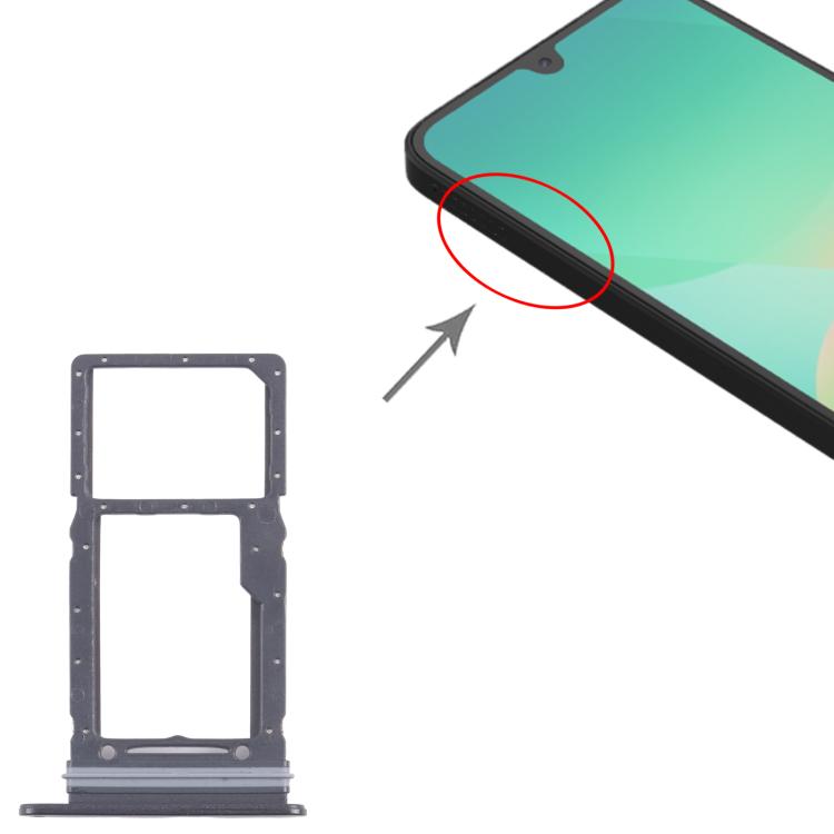 For Samsung Galaxy A26 SM-A266U Original SIM + Micro SD Card Tray