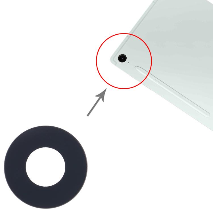 For Samsung Galaxy Tab S9 FE SM-X510/X516 10pcs Original Back Camera Lens, For Samsung Galaxy Tab S9 FE(Original)