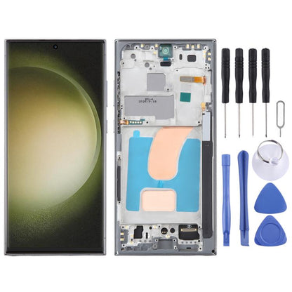 For Samsung Galaxy S23 Ultra SM-S918B 6.72 inch TFT LCD Screen Digitizer Full Assembly with Frame, Not Supporting Fingerprint Identification, For Samsung Galaxy S23 Ultra SM-S918B 6.72 inch(Not Fingerprint)