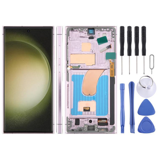 For Samsung Galaxy S23 Ultra SM-S918B 6.72 inch TFT LCD Screen Digitizer Full Assembly with Frame, Not Supporting Fingerprint Identification, For Samsung Galaxy S23 Ultra SM-S918B 6.72 inch(Not Fingerprint)