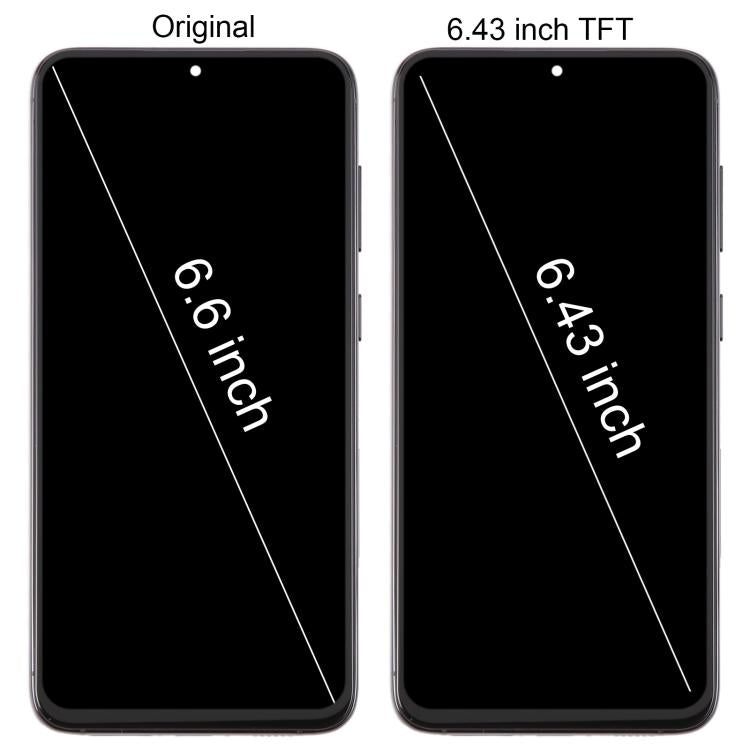 For Samsung Galaxy S23+ SM-S916B 6.43 inch TFT LCD Screen Digitizer Full Assembly with Frame, Not Supporting Fingerprint Identification
