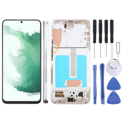 For Samsung Galaxy S22+ SM-S906B 6.43 inch TFT LCD Screen Digitizer Full Assembly with Frame, Not Supporting Fingerprint Identification