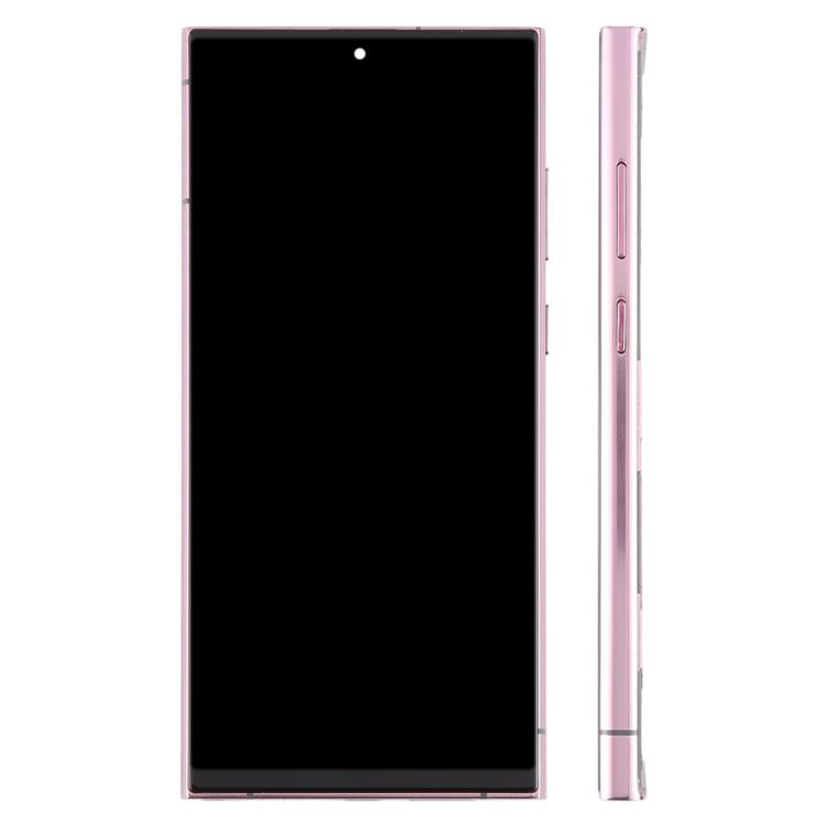 For Samsung Galaxy S22 Ultra SM-S908B 6.72 inch TFT LCD Screen Digitizer Full Assembly with Frame, Not Supporting Fingerprint Identification