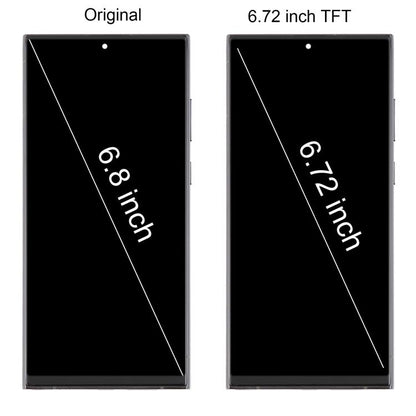 For Samsung Galaxy S22 Ultra SM-S908B 6.72 inch TFT LCD Screen Digitizer Full Assembly with Frame, Not Supporting Fingerprint Identification, For Samsung Galaxy S22 Ultra SM-S908B 6.72 inch(Not Fingerprint)