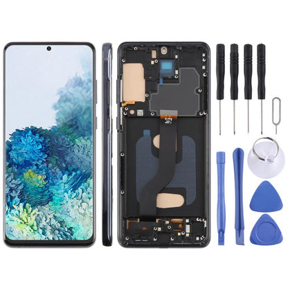 For Samsung Galaxy S20+ SM-G985F 6.58 inch TFT LCD Screen Digitizer Full Assembly with Frame, Not Supporting Fingerprint Identification, For Samsung Galaxy S20+ SM-G985F 6.58 inch(Not Fingerprint)