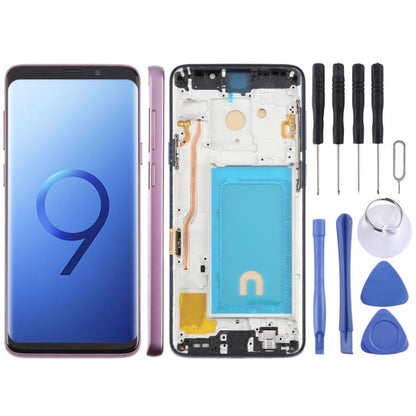 For Samsung Galaxy S9+ SM-G965F 6.18 inch TFT LCD Screen Digitizer Full Assembly with Frame