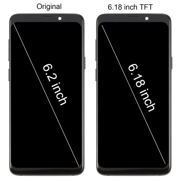 For Samsung Galaxy S9+ SM-G965F 6.18 inch TFT LCD Screen Digitizer Full Assembly with Frame