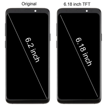 For Samsung Galaxy S9+ SM-G965F 6.18 inch TFT LCD Screen Digitizer Full Assembly with Frame