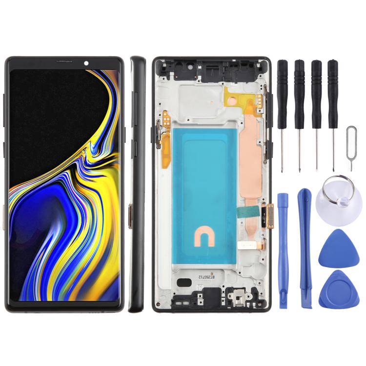 For Samsung Galaxy Note9 SM-N960F 6.33 inch TFT LCD Screen Digitizer Full Assembly with Frame, For Samsung Galaxy Note9 SM-N960F 6.33 inch