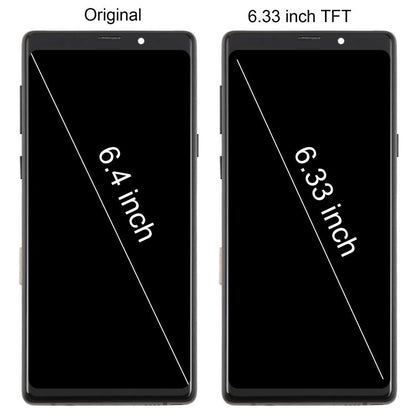 For Samsung Galaxy Note9 SM-N960F 6.33 inch TFT LCD Screen Digitizer Full Assembly with Frame