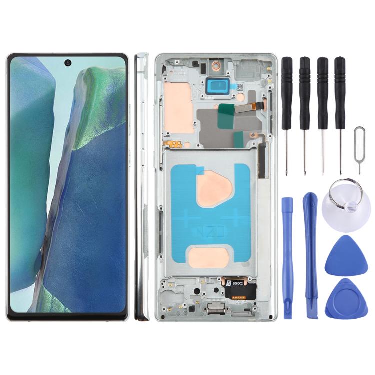 For Samsung Galaxy Note20 SM-N980F 6.6 inch TFT LCD Screen Digitizer Full Assembly with Frame, Not Supporting Fingerprint Identification, For Samsung Galaxy Note20 SM-N980F 6.6 inch(Not Fingerprint)