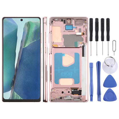 For Samsung Galaxy Note20 SM-N980F 6.6 inch TFT LCD Screen Digitizer Full Assembly with Frame, Not Supporting Fingerprint Identification, For Samsung Galaxy Note20 SM-N980F 6.6 inch(Not Fingerprint)