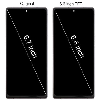 For Samsung Galaxy Note20 SM-N980F 6.6 inch TFT LCD Screen Digitizer Full Assembly with Frame, Not Supporting Fingerprint Identification, For Samsung Galaxy Note20 SM-N980F 6.6 inch(Not Fingerprint)